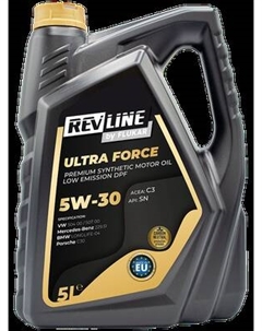 Моторное масло Revline Ultra Force C3 5W30 / RUFC35305