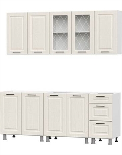 Кухонный гарнитур SV-мебель Грейвуд 2.0м МДФ без столешниц Sv-мебель