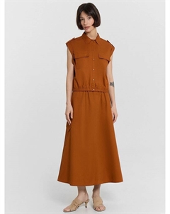 Юбка женская коричневая Mark formelle