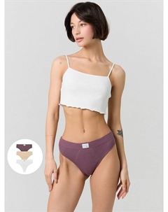 Трусы бразилиана женские в наборе, 3 шт Mark formelle