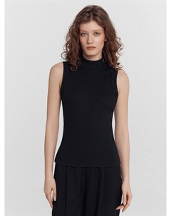 Топ женский черный в рубчик Mark formelle