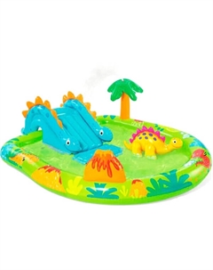 Бассейн надувной детский Динопарк 57166NP Intex