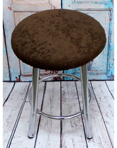 Подушка для сиденья VELOURS LINE 33*33*2. Цвет коричневый, арт. 37-354 Матех