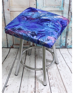 Подушка на стул CUADRO CONCEPT LINE, ЗИМА 33*33*2, синий, 41-931 Матех