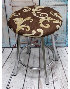 Подушка для сиденья CONCEPT LINE. ВЕНЗЕЛЬ НА КОРИЧНЕВОМ 33*33*2. Цвет бежевый, коричневый, арт. 31-680 Матех