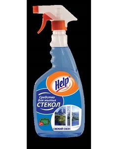 Средство для мытья стекол 750 мл Help