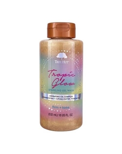 Гель для душа с шиммером с ароматом миндаля и сандала Tropic Glow Sparkling Gel Wash 620 Tree hut