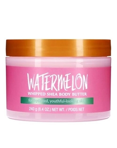 Крем-баттер для тела с ароматом арбуза Watermelon Whipped Shea Body Butter 340 Tree hut