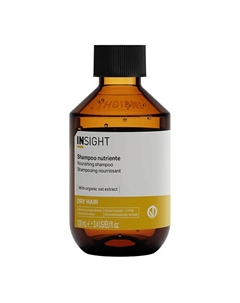 Шампунь для увлажнения и питания сухих волос Dry Hair 100 Insight professional
