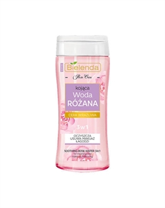 Мицеллярная вода ROSE CARE розовая успокаивающая 3в1 200 Bielenda
