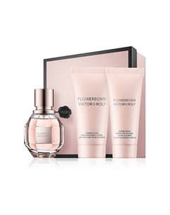 Парфюмерный набор Flowerbomb Парфюм+крем+Лосьон Viktor&rolf
