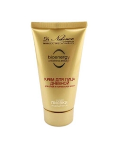 Крем для лица дневной для сухой и нормальной кожи с экстрактом медицинской пиявки 50 Dr. nikonov