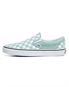 Кроссовки Classic Slip On 'Checkerboard Blue' Vans