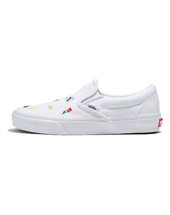 Кроссовки Classic Slip On Garden Party Shoe 'White' Vans