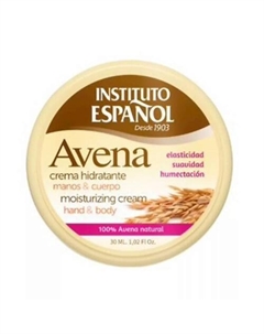 Крем для рук и тела увлажняющий с экстрактом овса Instituto espanol