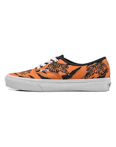 Кроссовки Authentic Low Top Sneakers Black/Orange Vans