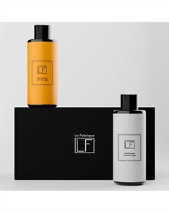 Подарочный набор гелей для душа с ароматом манго и кокоса 500 La fabrique