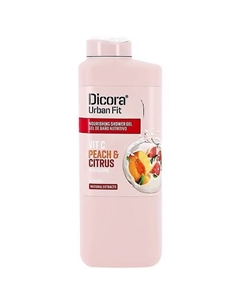 Гель для душа Vitamin C Citrus & Peach (цитрус и персик) 400 Dicora urban fit