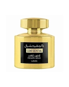 Парфюмерная вода Confidential Private Gold 100 Lattafa