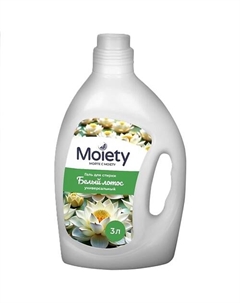 Гель для стирки Белый Лотос универсальный для цветных, белых и других видов тканей Moiety