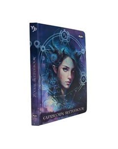 Блокнот-скетчбук Знаки зодиака "Козерог", А5, без разметки Myart