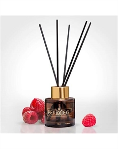 Диффузор для дома с палочками "Малина" 50 Permegi