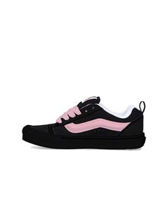 Кроссовки Knu Skool Coverage Slip Resistant Cushioning Abrasion Resistant Black Pink Vans