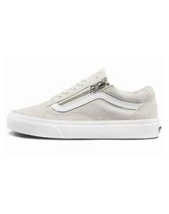 Кроссовки Old Skool Zip Casual Low Tops Skateboarding Shoes White Vans