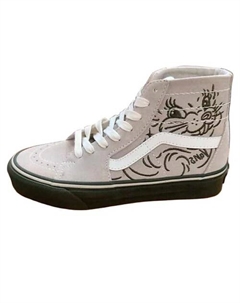Кроссовки SK8 HI Anti Slip Wear Resistant High Top Skateboard Shoes Gray Vans