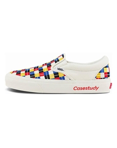 Кроссовки Classic Slip On Vlt Lx X Casestudy 'Multi Cherkered' Vans