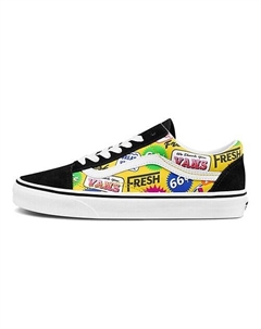Кроссовки Old Skool Colored Letters Multicolor Multi Color Vans