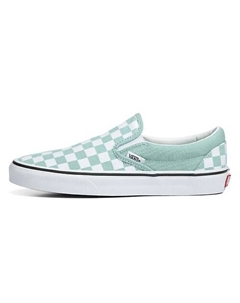 Кроссовки Classic Slip On 'Checkerboard Blue' Vans