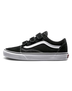 Кроссовки Old Skool Velcro Black White Vans