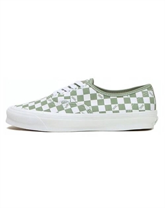 Кроссовки Vault Og Authentic Lx Checkerboard White Loden Green Vans