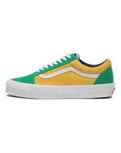 Кроссовки Old Skool Og Lx 'Off The Wall Green Yellow' Vans