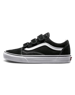Кроссовки Old Skool Velcro Black White Vans