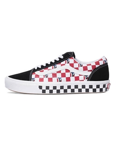 Кроссовки Comfycush Old Skool Dimension In Checkerboard 'Black Red Blue' Vans