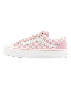 Кроссовки Old Skool Anti-Slip Wear-Resistant Low-Top Canvas Shoes Pink White Vans