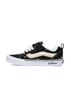 Кроссовки Knu Skool Coverage Anti Slip And Wear Resistant Low Top Black White Vans