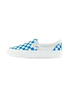 Кроссовки Mte Slip-On Reissue Low-Top Canvas Shoes Blue White Vans