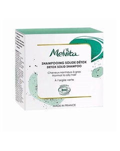 Твердый шампунь Detox Solid Shampoo 55 Melvita