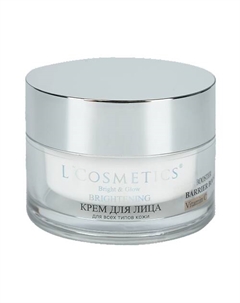 Крем для лица для всех типов кожи Bright & Glow-Vitamin C 50 L'cosmetics