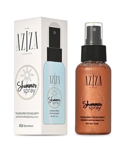 Шиммер спрей с блестками мист для тела 76 Youraziza