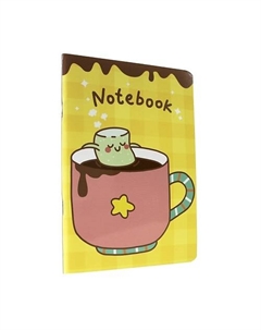 Блокнот K-Notebook Кофе, в линию, мягкая обложка Myart