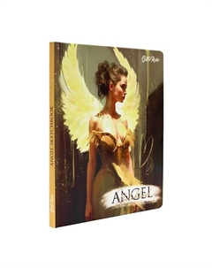 Блокнот-скетчбук Angel in Yellow, без разметки, А4, 64 листа Gatto rosso