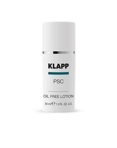 Нормализующий крем PSC PROBLEM SKIN CARE Oil Free Lotion 30 Klapp cosmetics
