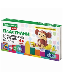 Пластилин классический KIDS Brauberg