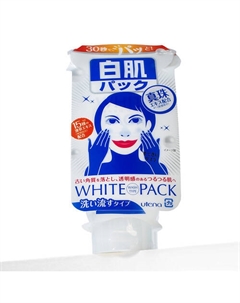 "Shirohada" Увлажняющая кремовая маска с эффектом выравнивания цвета кожи с экстрактом жемчуга 170 Utena