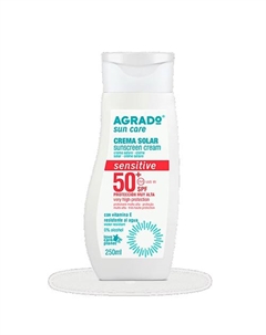 Солнцезащитный крем для чувствительной кожи SPF50+ 250 Agrado