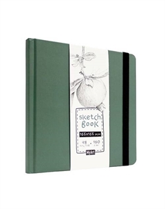 Блокнот квадратный Гранат, без разметки Myart